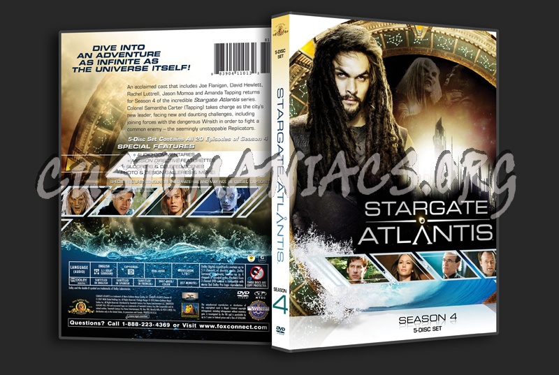 Stargate Atlantis Season 4 dvd cover