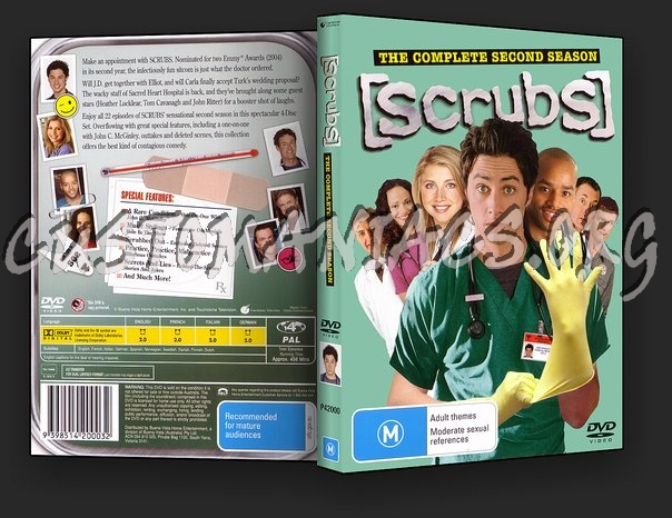 Scrubs Season 2 Dvd Cover Dvd Covers And Labels By Customaniacs Id 27367 Free Download Highres 