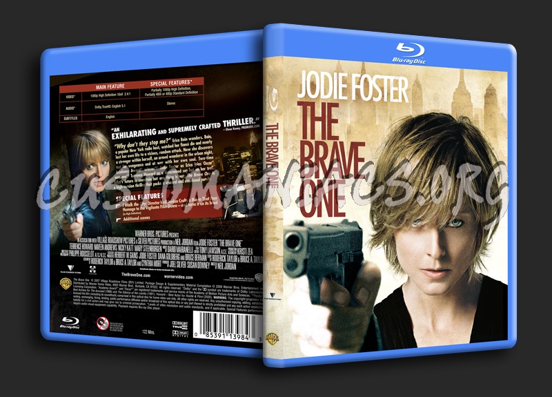 The Brave One blu-ray cover