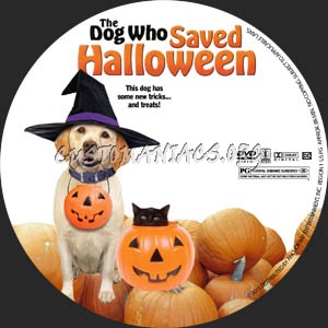 The Dog Who Saved Halloween dvd label