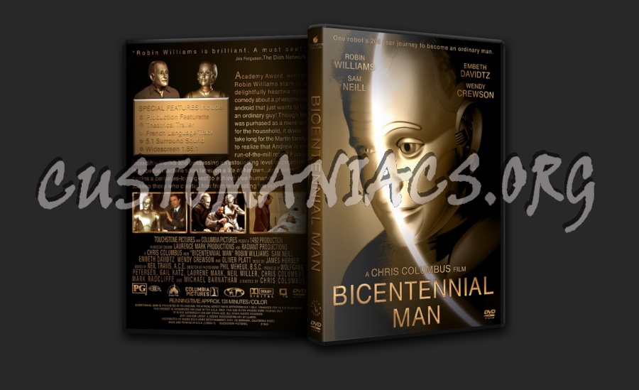 Bicentennial Man dvd cover