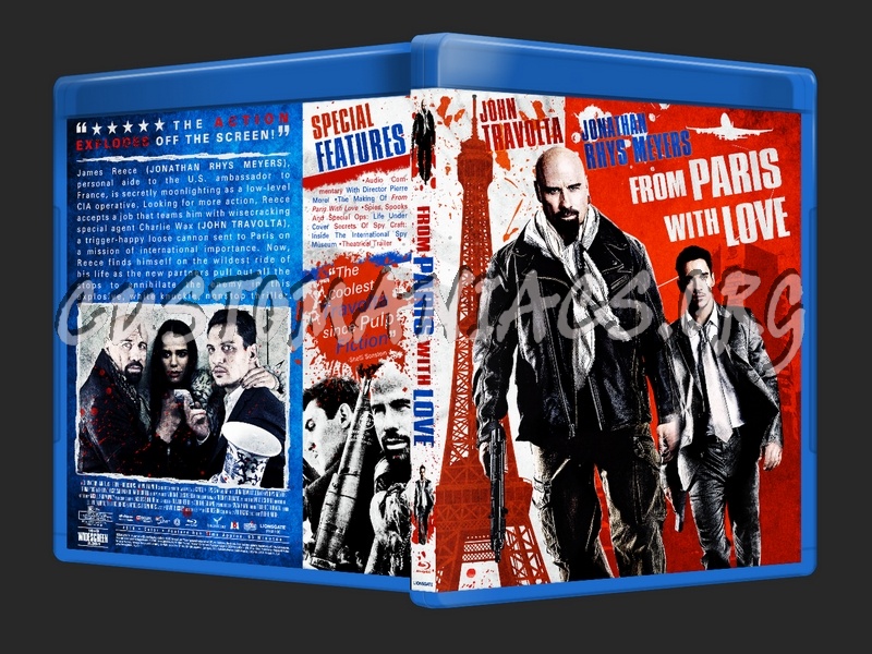 From Paris With Love blu-ray cover