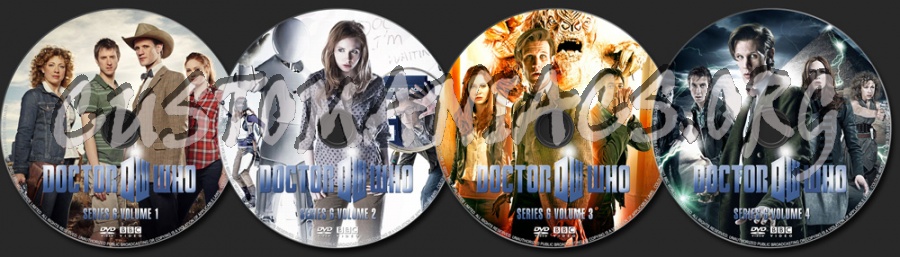 Doctor Who Series 6 dvd label