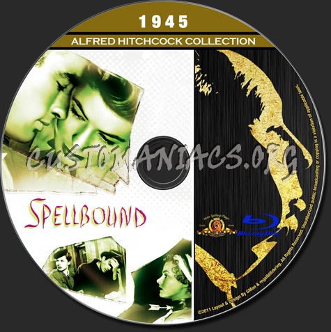 Alfred Hitchcock Collection - Spellbound blu-ray label