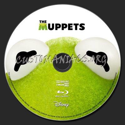 The Muppets (2011) blu-ray label