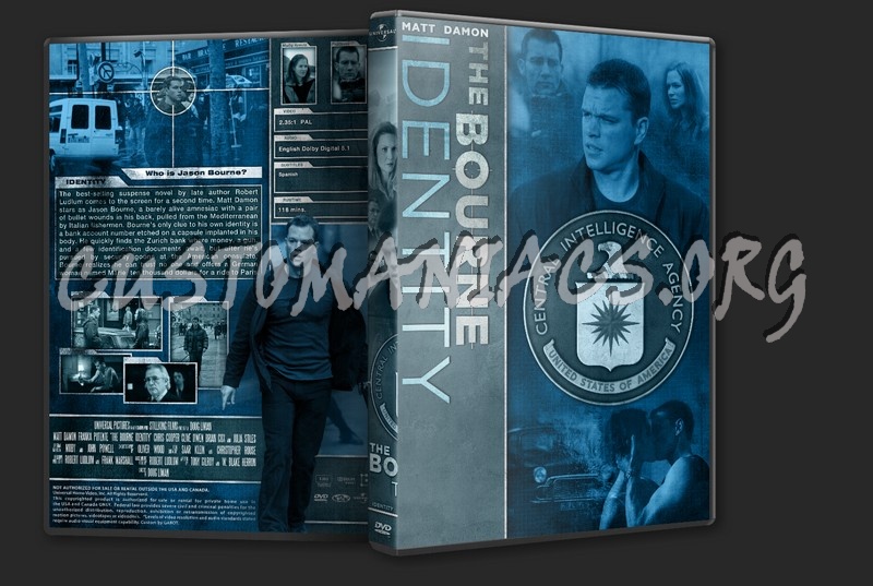 The Bourne Trilogy dvd cover