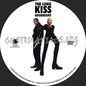 Long Kiss Goodnight dvd label