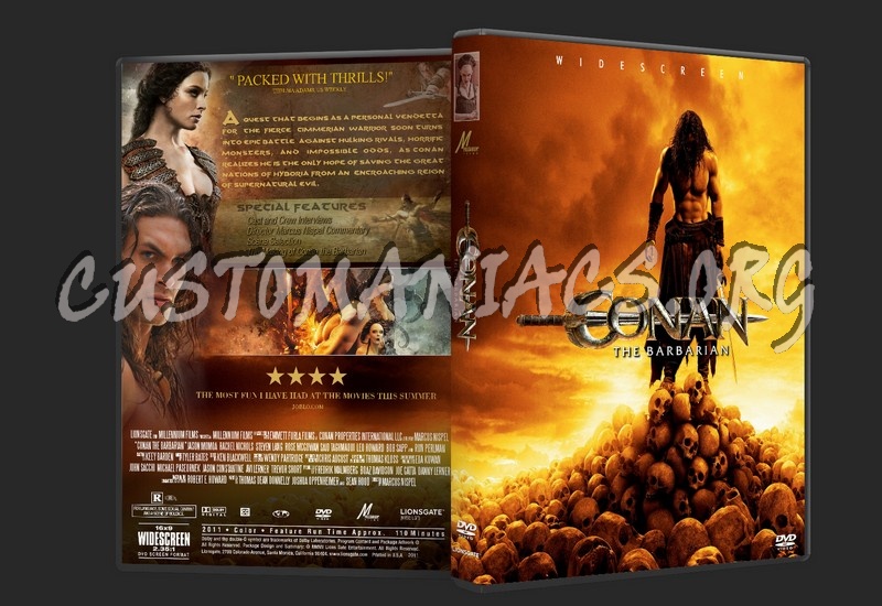 Conan the Barbarian dvd cover