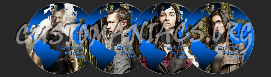 Terra Nova Season 1 dvd label