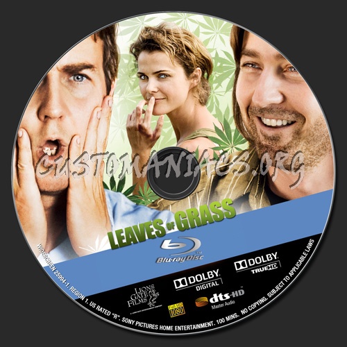 Leaves of Grass blu-ray label