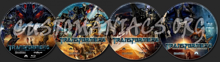 Transformers: Revenge of the Fallen blu-ray label