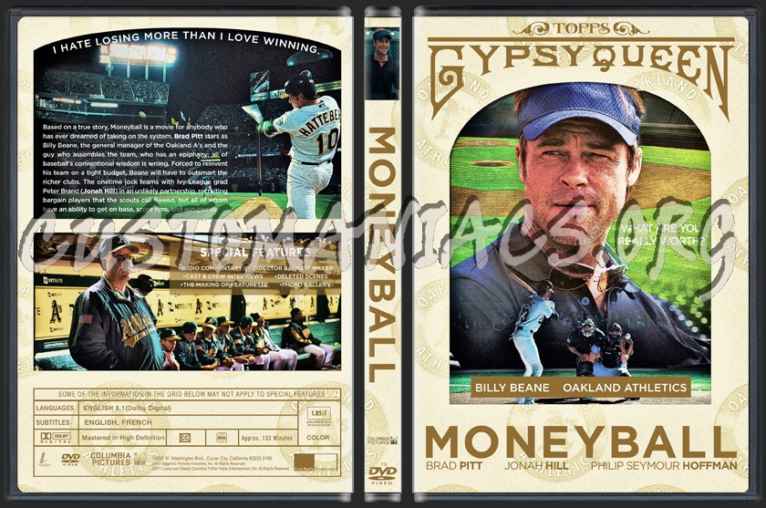 Moneyball dvd cover