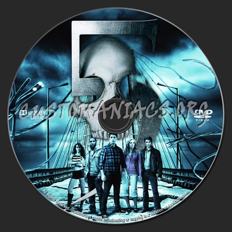 Final Destination 5 dvd label