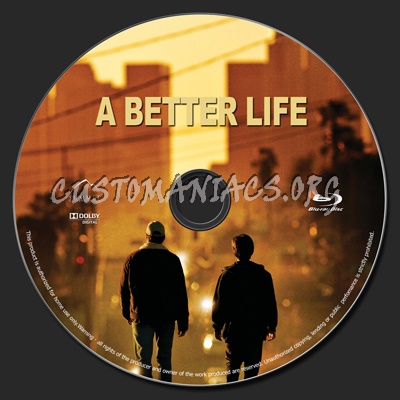 A Better Life blu-ray label