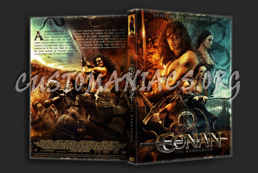 Conan the Barbarian dvd cover