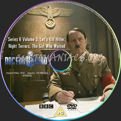 Doctor Who Series 6 Volume 3 dvd label