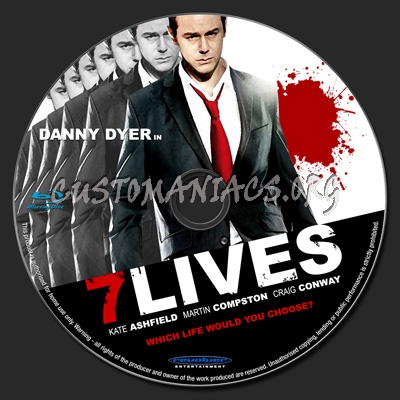 7 Lives blu-ray label