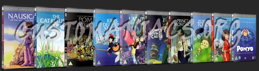 The Studio Ghibli Collection dvd cover