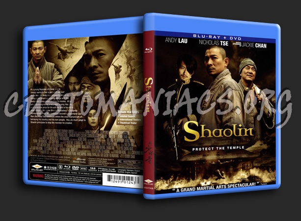 Shaolin blu-ray cover