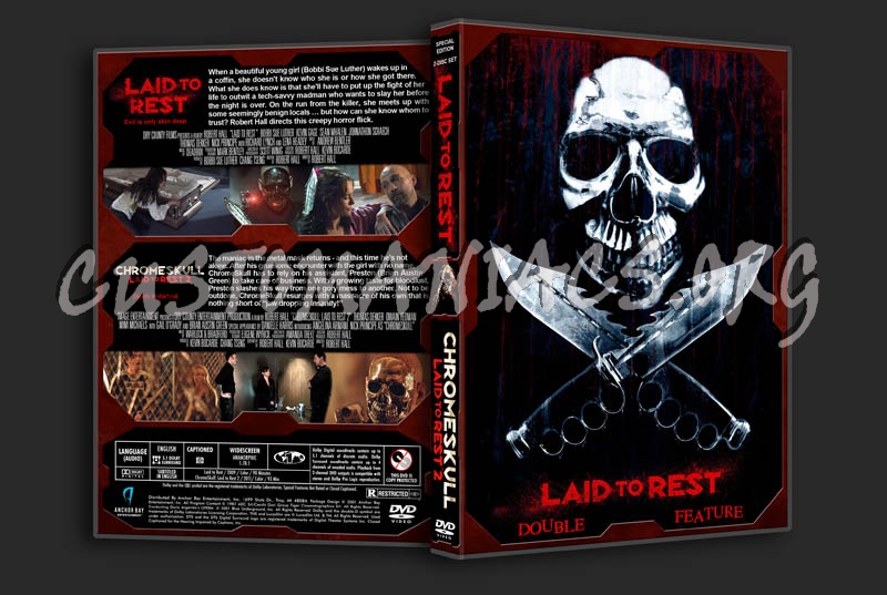 Laid to Rest Double Feature dvd cover