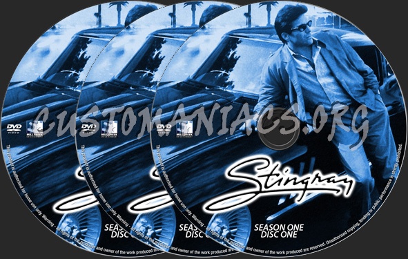 Stingray Season 1 dvd label