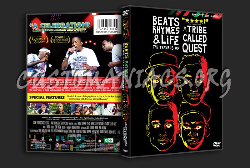 Beats Rhymes & Life The Story of a Tribe Called Quest dvd cover