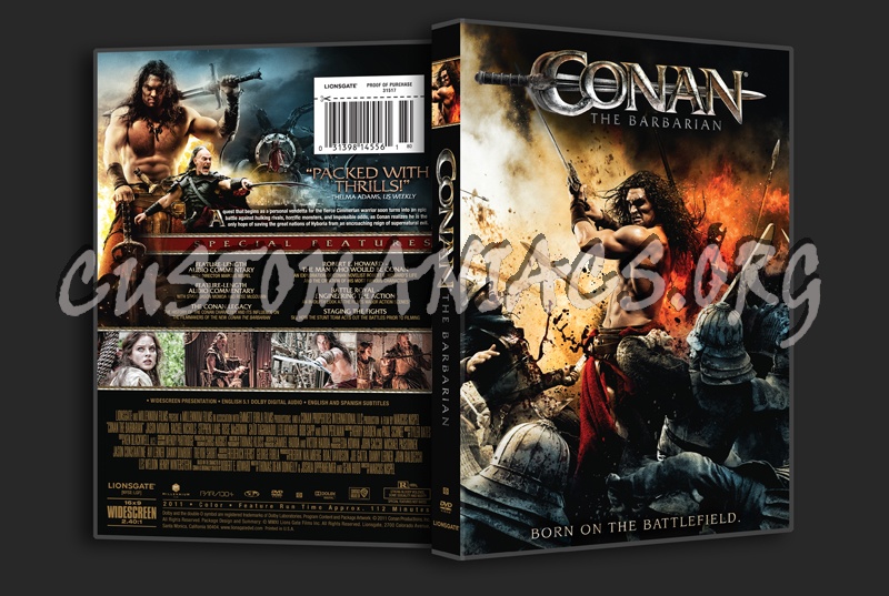 Conan the Barbarian dvd cover