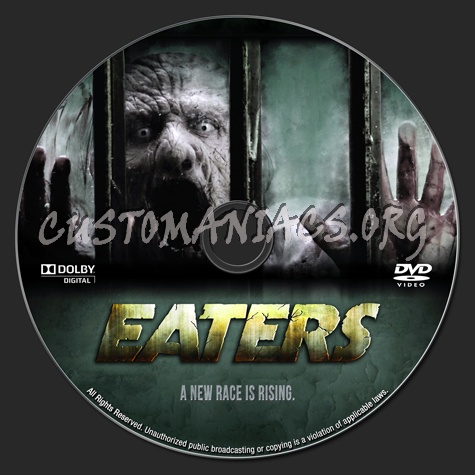 Eaters dvd label