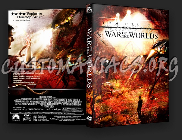 War of the Worlds dvd cover