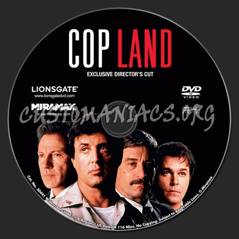 Cop Land dvd label