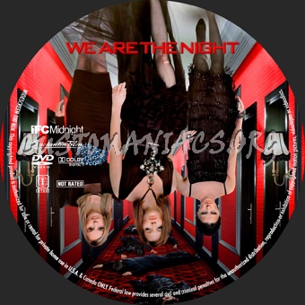 We Are The Night dvd label