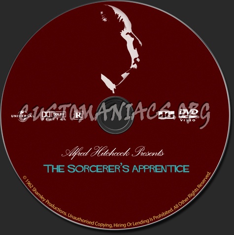 Alfred Hitchcock Presents - The Sorcerer's Apprentice dvd label