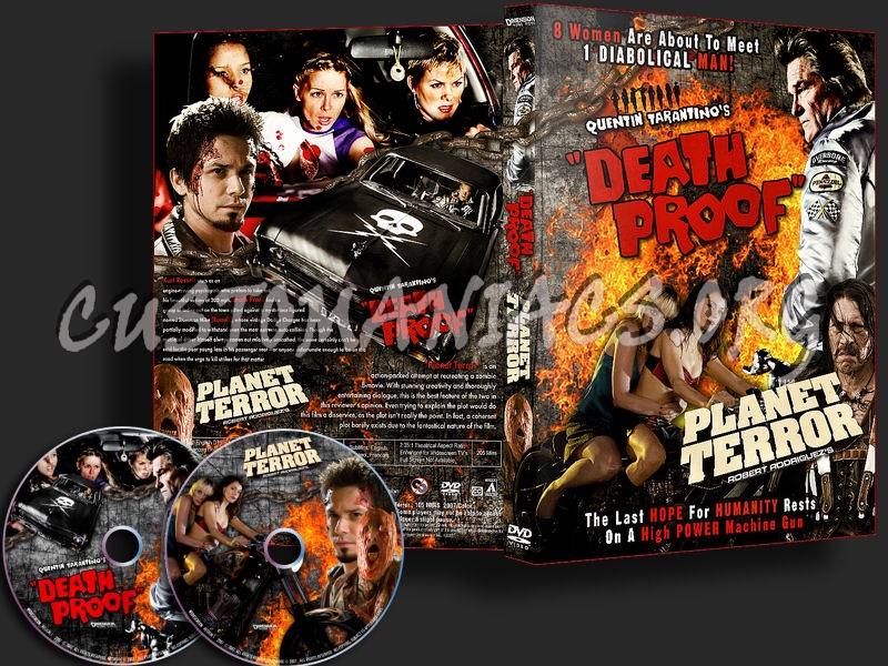 Death Proof / Planet Terror dvd cover