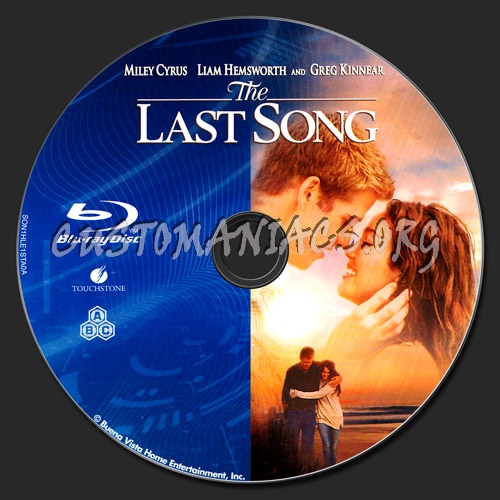 The Last Song blu-ray label