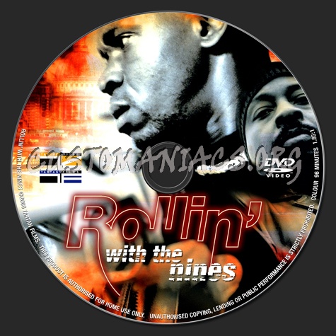 Rollin' With The Nines dvd label