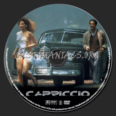 Capriccio dvd label