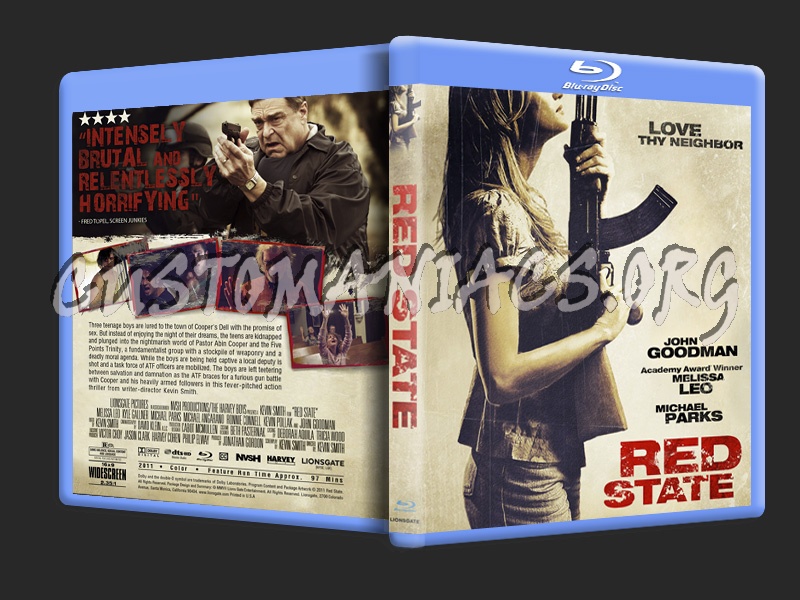 Red State blu-ray cover - DVD Covers & Labels by Customaniacs, id ...