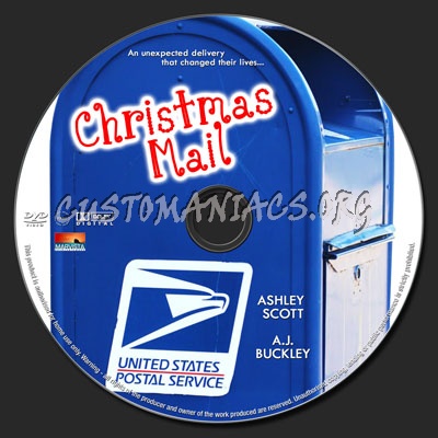 Christmas Mail dvd label