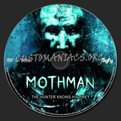 Mothman dvd label