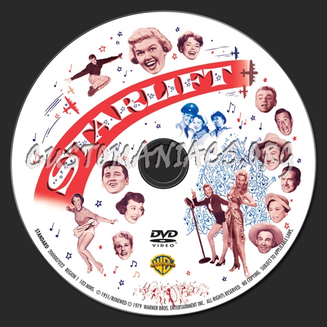 Starlift dvd label