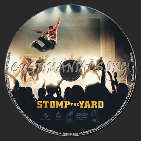 Stomp the Yard dvd label