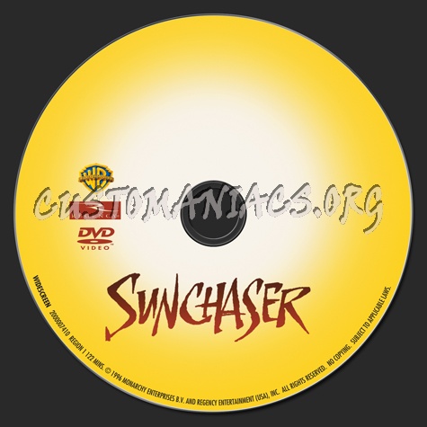 Sunchaser dvd label