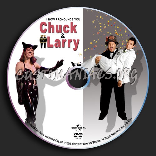 I Now Pronounce You Chuck and Larry dvd label