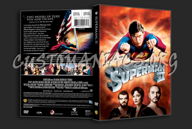 Superman 2 dvd cover - DVD Covers & Labels by Customaniacs, id: 150546 ...