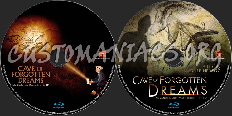 Cave Of Forgotten Dreams blu-ray label