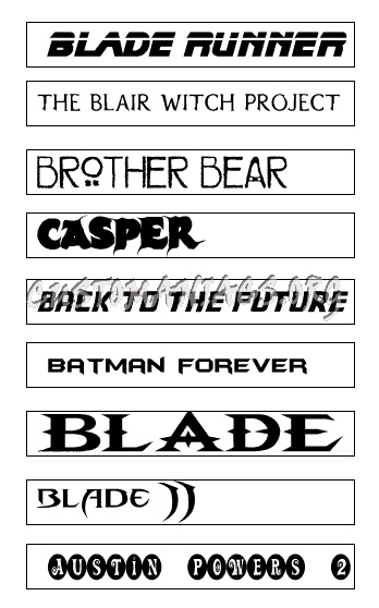 Font Movies 