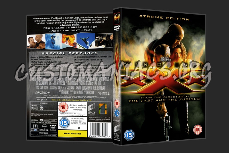 xXx dvd cover