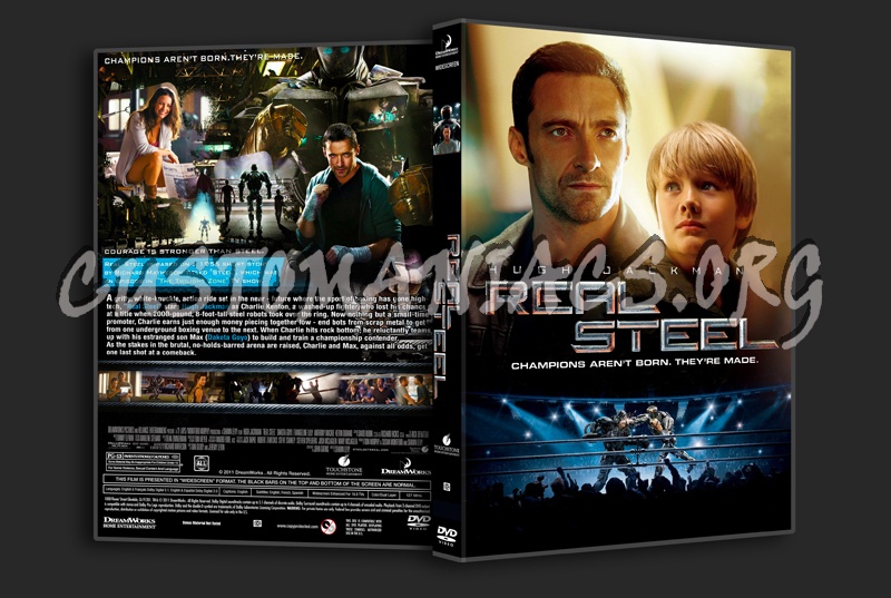 Real Steel dvd cover