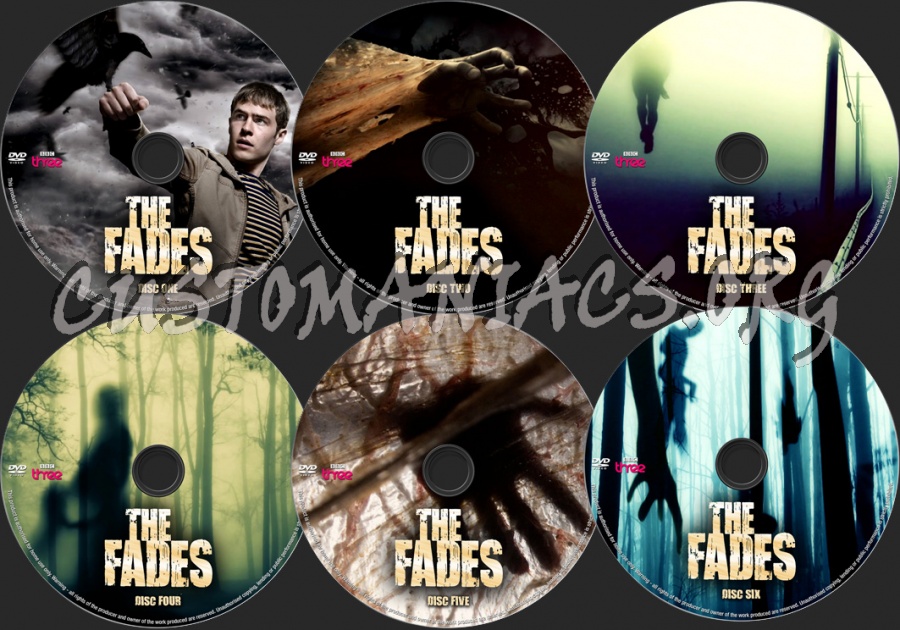 The Fades dvd label