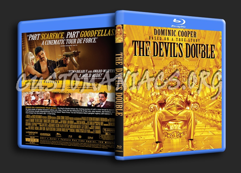 The Devil's Double blu-ray cover